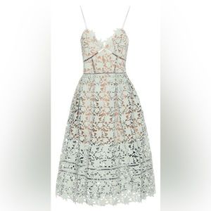 Minusey Flowered Lace Dress